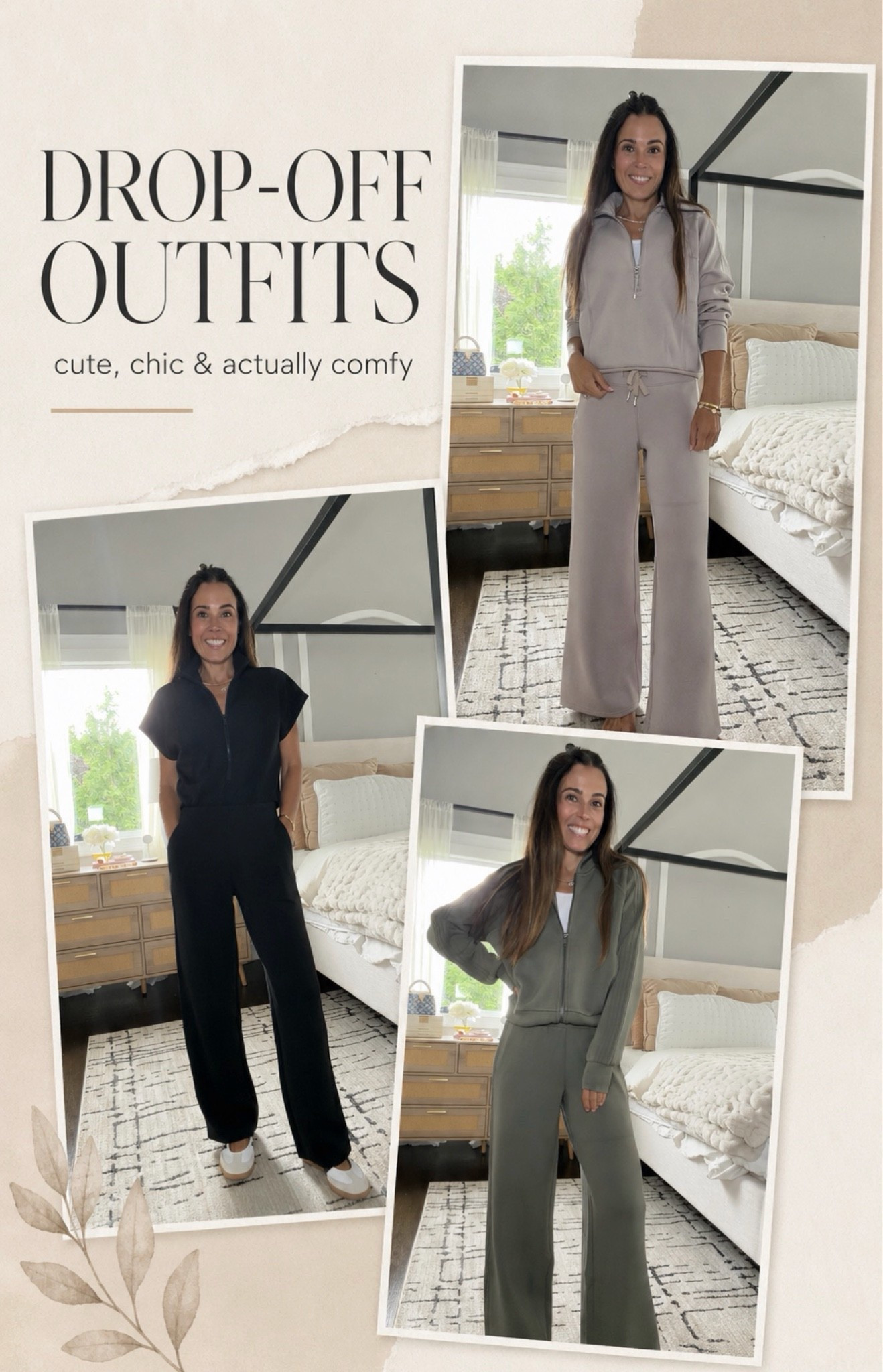 Drop-off outfits that don’t look lazy These @spanx looks are cute, chic and actually COMFY..
the perfect mom-on-the-go uniforms! New customers can use code MRSCASUALXSPANX for
15% off 🤎#spanxpartner

#LTKSaleAlert #LTKmomlife #LTKOver40