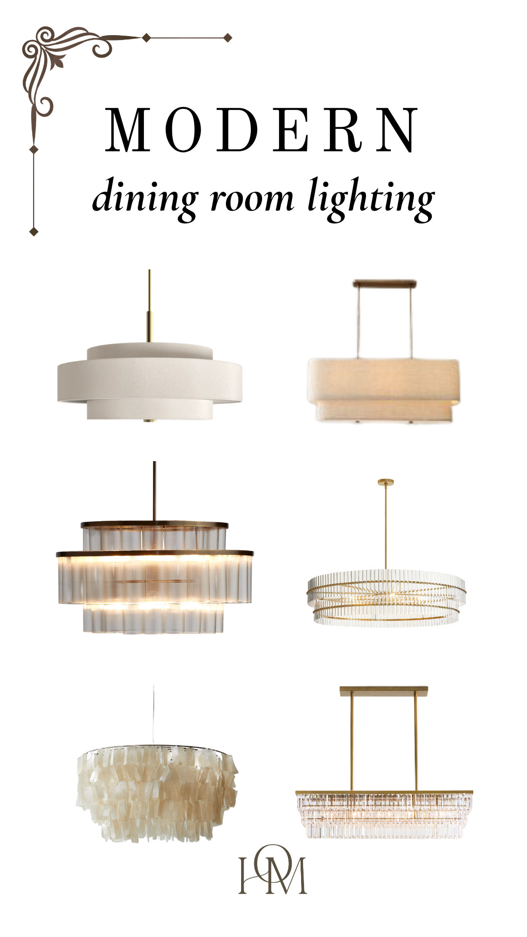 Looking to update your dining room with modern lighting? Check these chandeliers! 

 #LTKHome