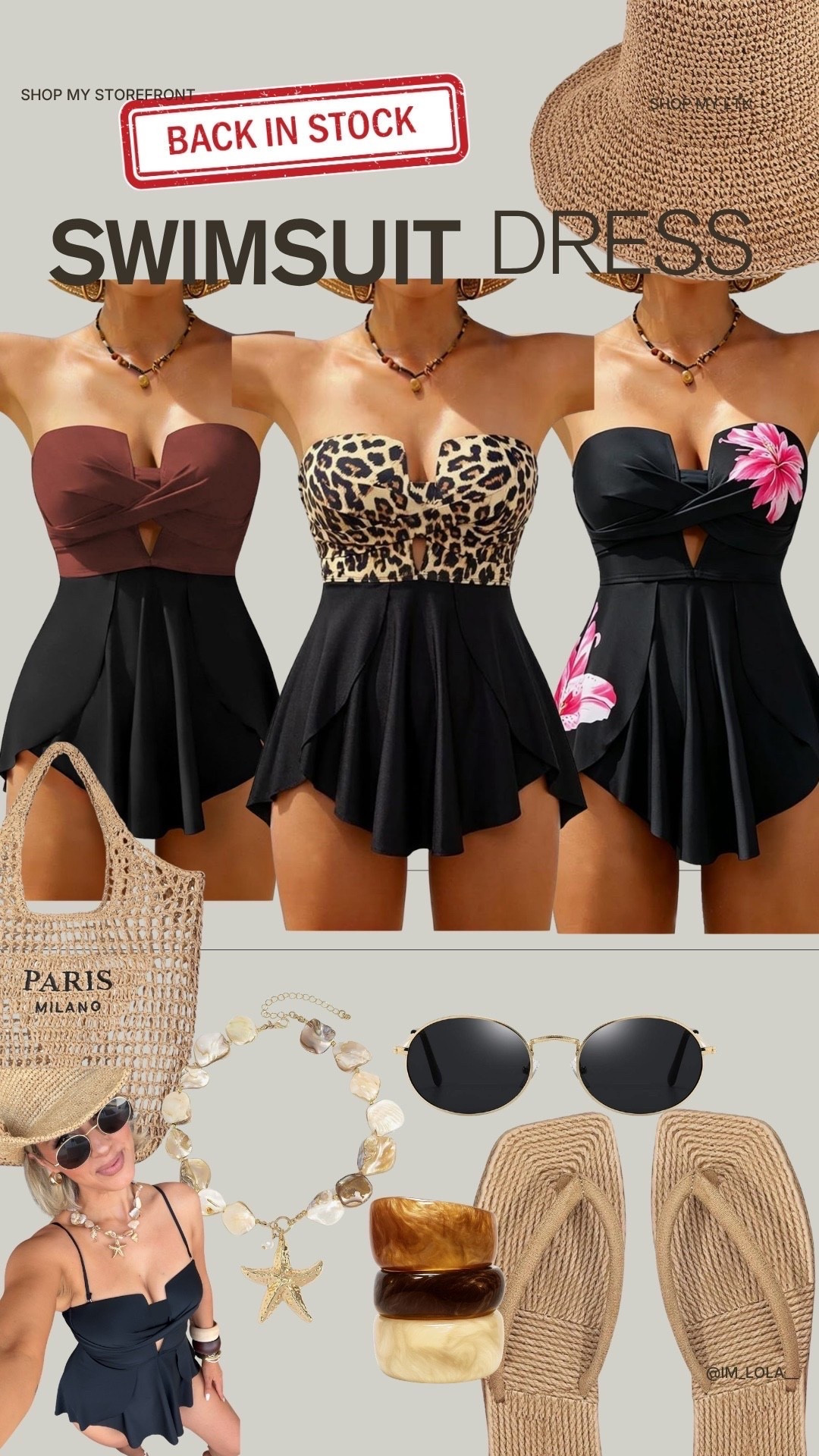 3 more super cute colors available of this gorge swimsuit dress 🤗😍 I wear a small! These colors pair so nicely with all of these neutral accessories 🤗 vacation ready!!!!

#LTKSwim #LTKPetite #LTKU