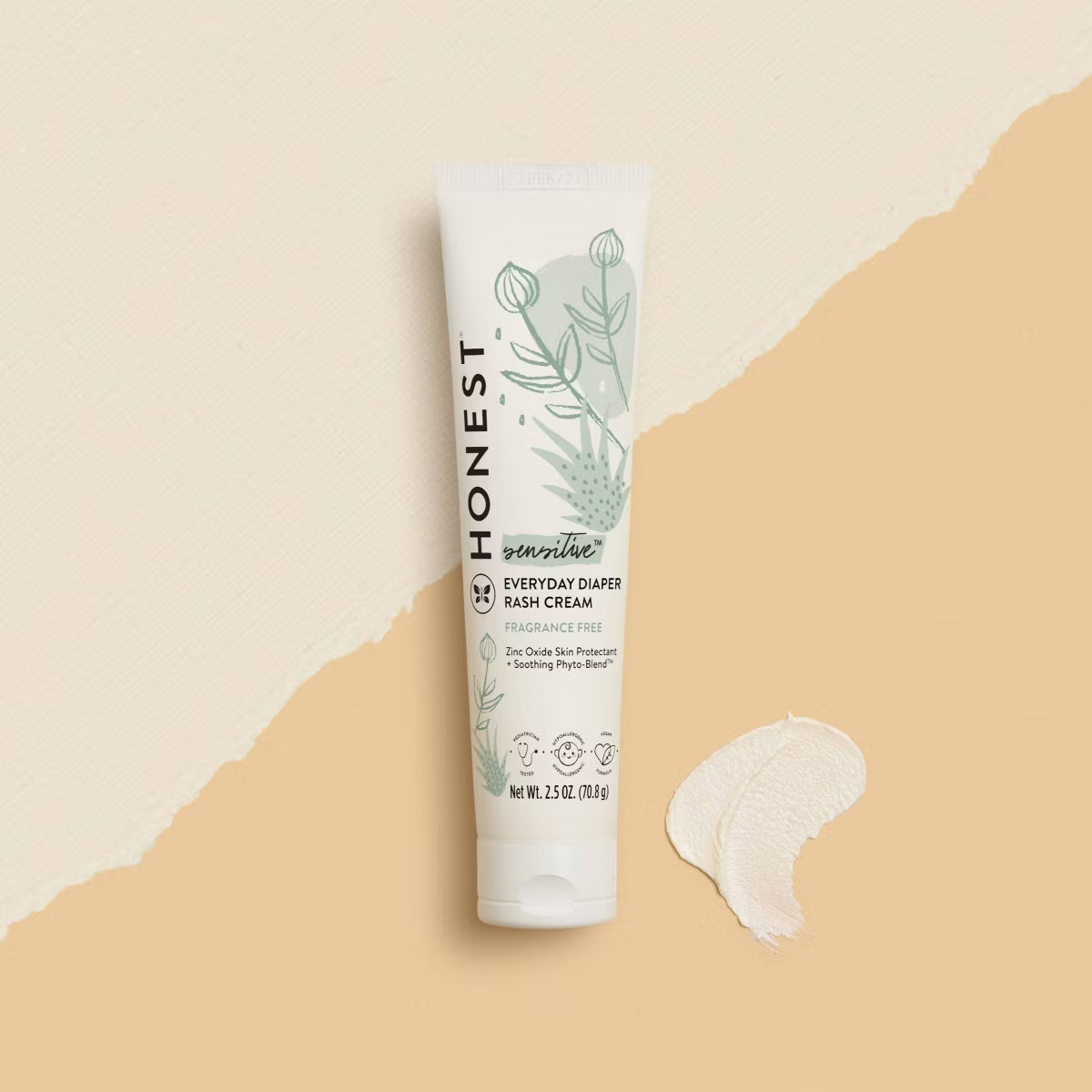 The Honest Company Diaper Rash Cream - 2.5oz | Target