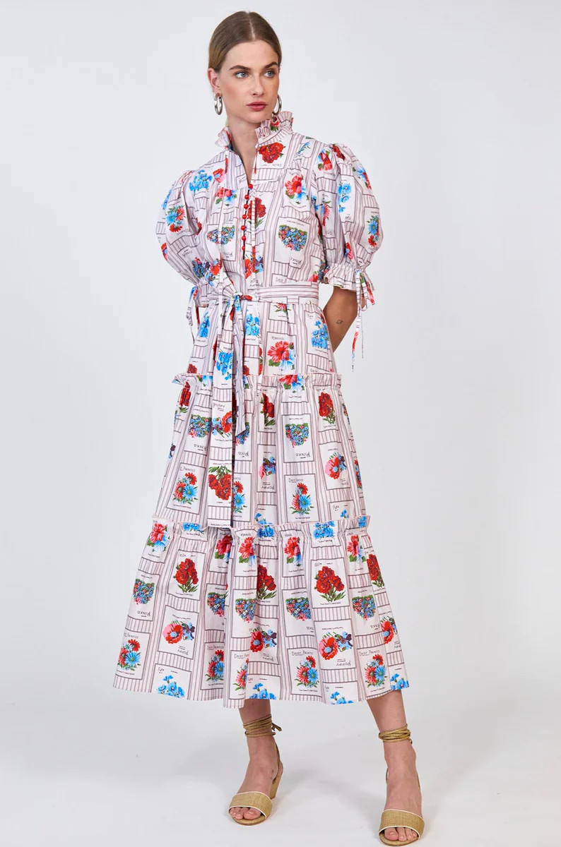 Holloway Dress | Midi Shirt Dress | Hunter Bell | Hunter Bell