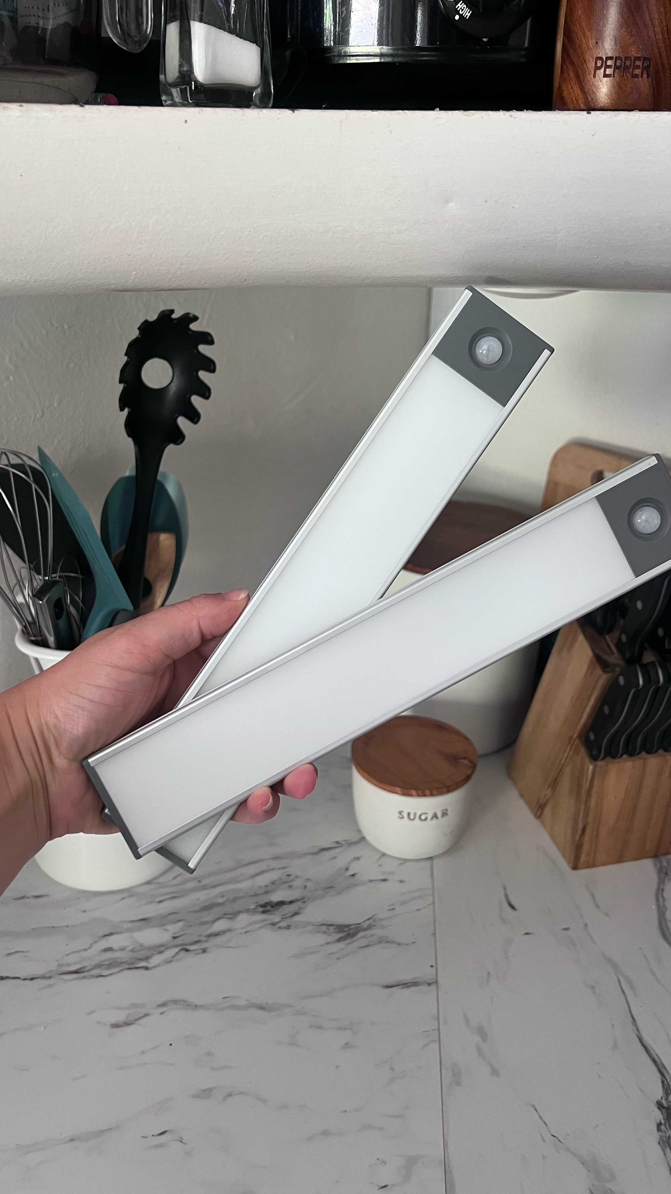 Kitchen lighting under cabinet lights rechargeable wireless magnetic. Awesome gadget!

#LTKHome