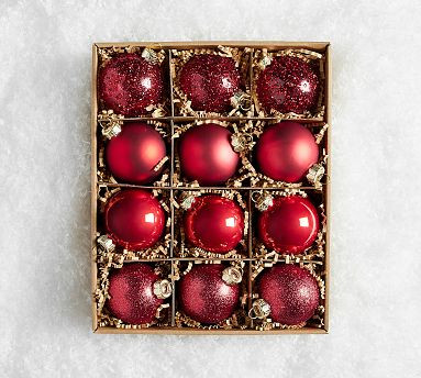 Mixed Ornaments - Set of 12 | Pottery Barn (US)