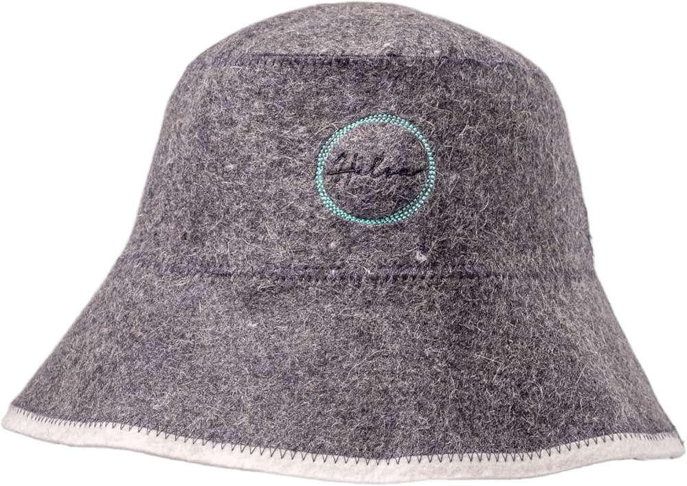 Sauna Hat, Handmade Wool Cap for Sauna, Protect Hair, Stay in Sauna Longer, Enhance Sauna Benefit... | Amazon (US)