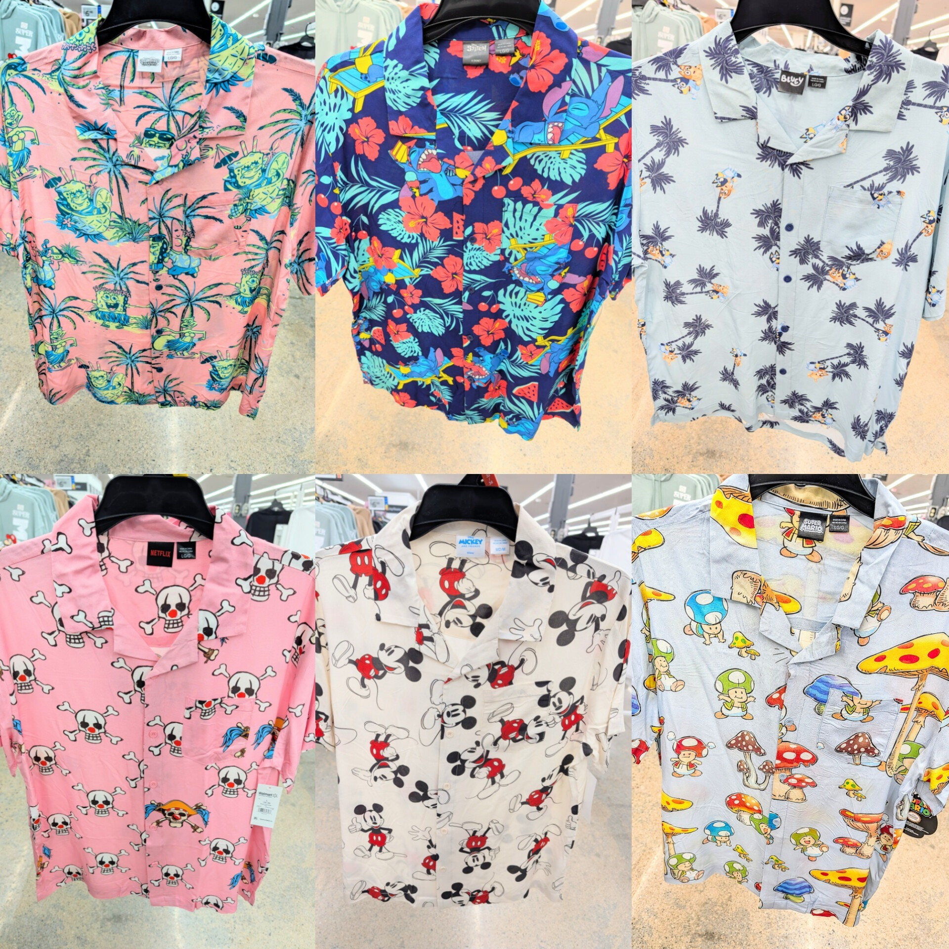 Fun character button up men's shirts for under $18 at Walmart!

#LTKMens #LTKSeasonal #LTKootd