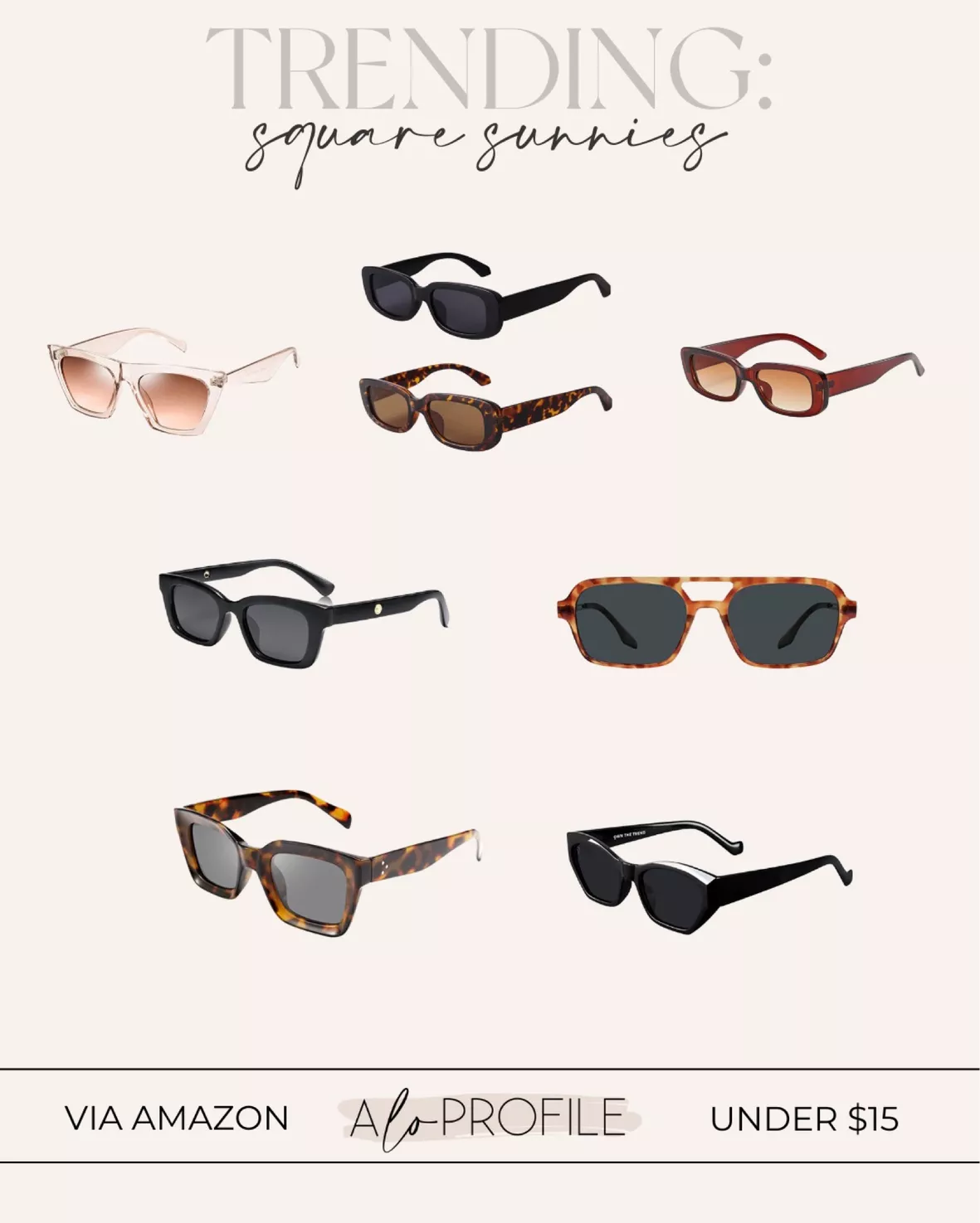 Staple Square Sunglasses curated on LTK