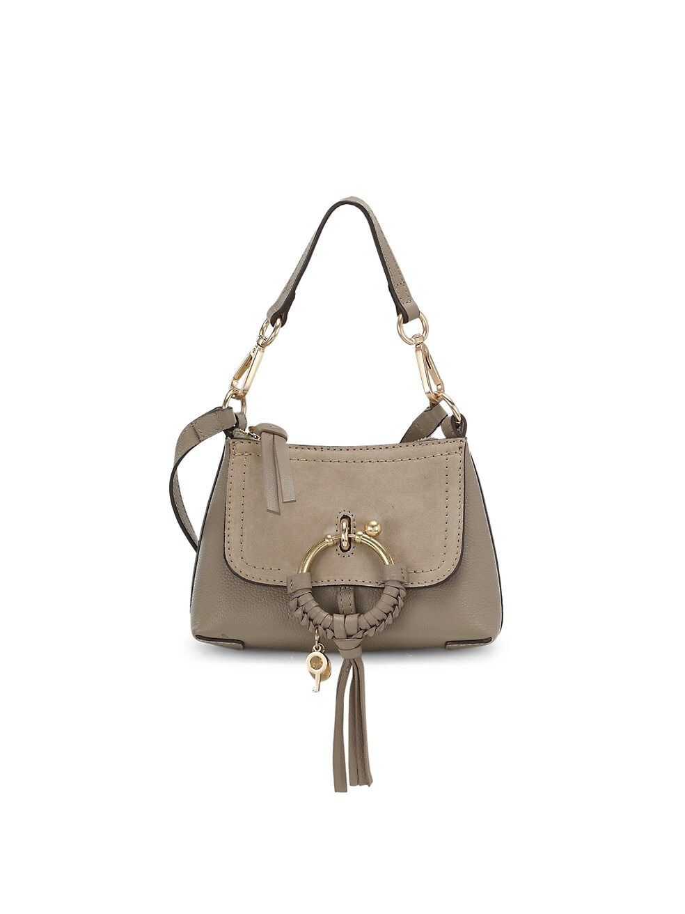 See by Chloé Mini Joan Suede &amp; Leather Hobo Bag | Saks Fifth Avenue