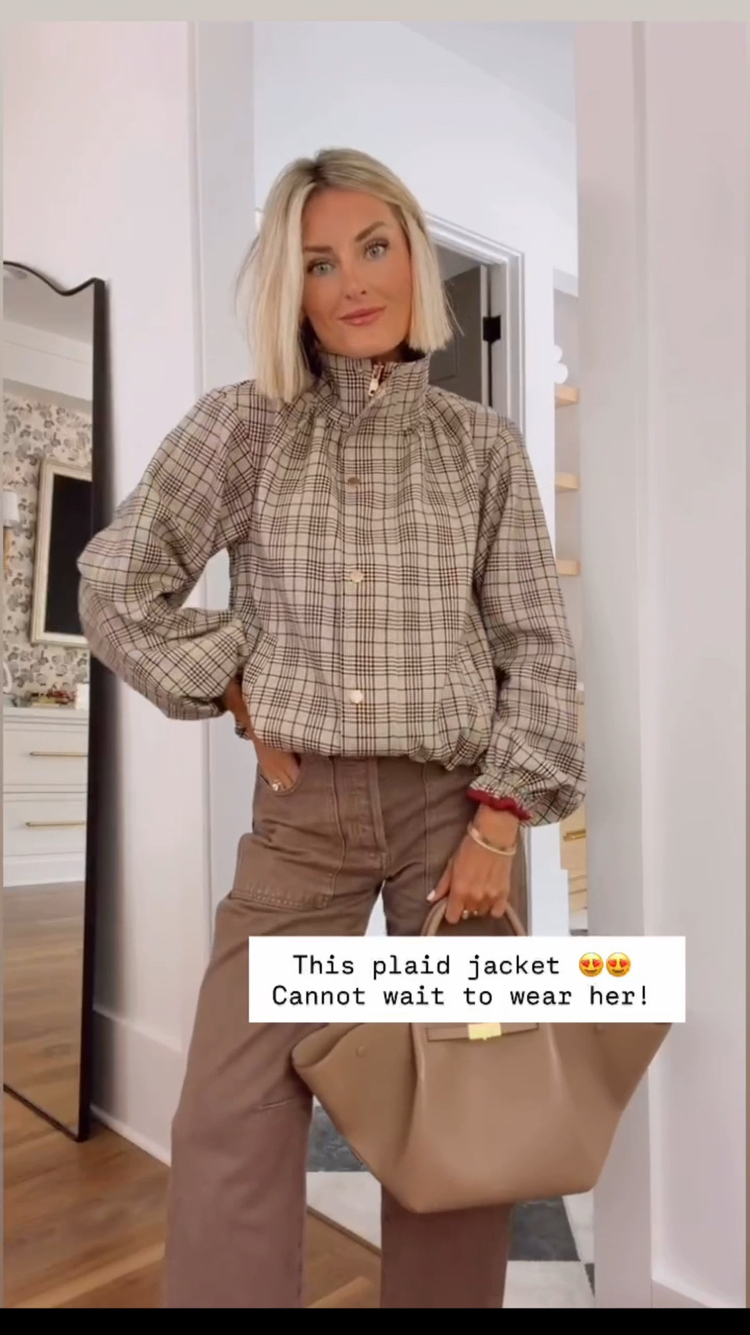 Seriously how stunning is this plaid jacket?! 😍 this will be perfect heading into fall! Wearing XS/24.

Loverly Grey, plaid jacket, fall jacket, fall fashion, fall outfit ideas

#LTKootd #LTKSeasonal