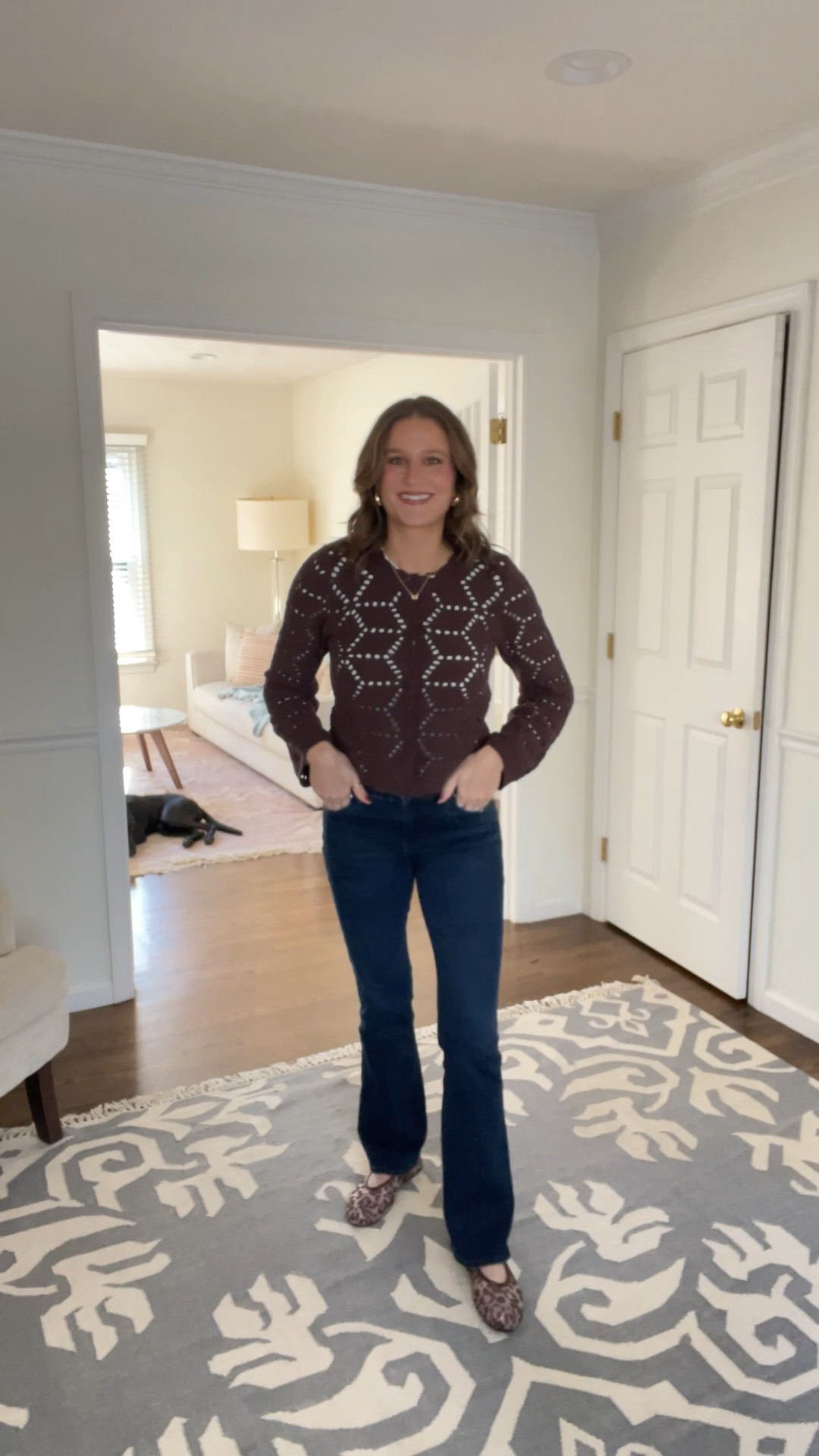 Same sweater, same Amazon leopard flats, different day. 

#LTKFindsUnder100 #LTKOver40 #LTKStyleTip