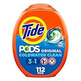 Tide PODS Laundry Detergent Original Scent, 112 count | Amazon (US)