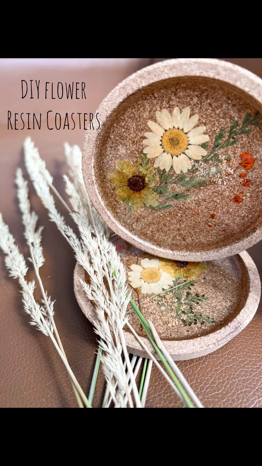 DIY ART RESIN COASTERS - A beautiful coaster you can use through the spring-fall seasons. #LTKDIY

#LTKhome #LTKGiftGuide #LTKstyletip