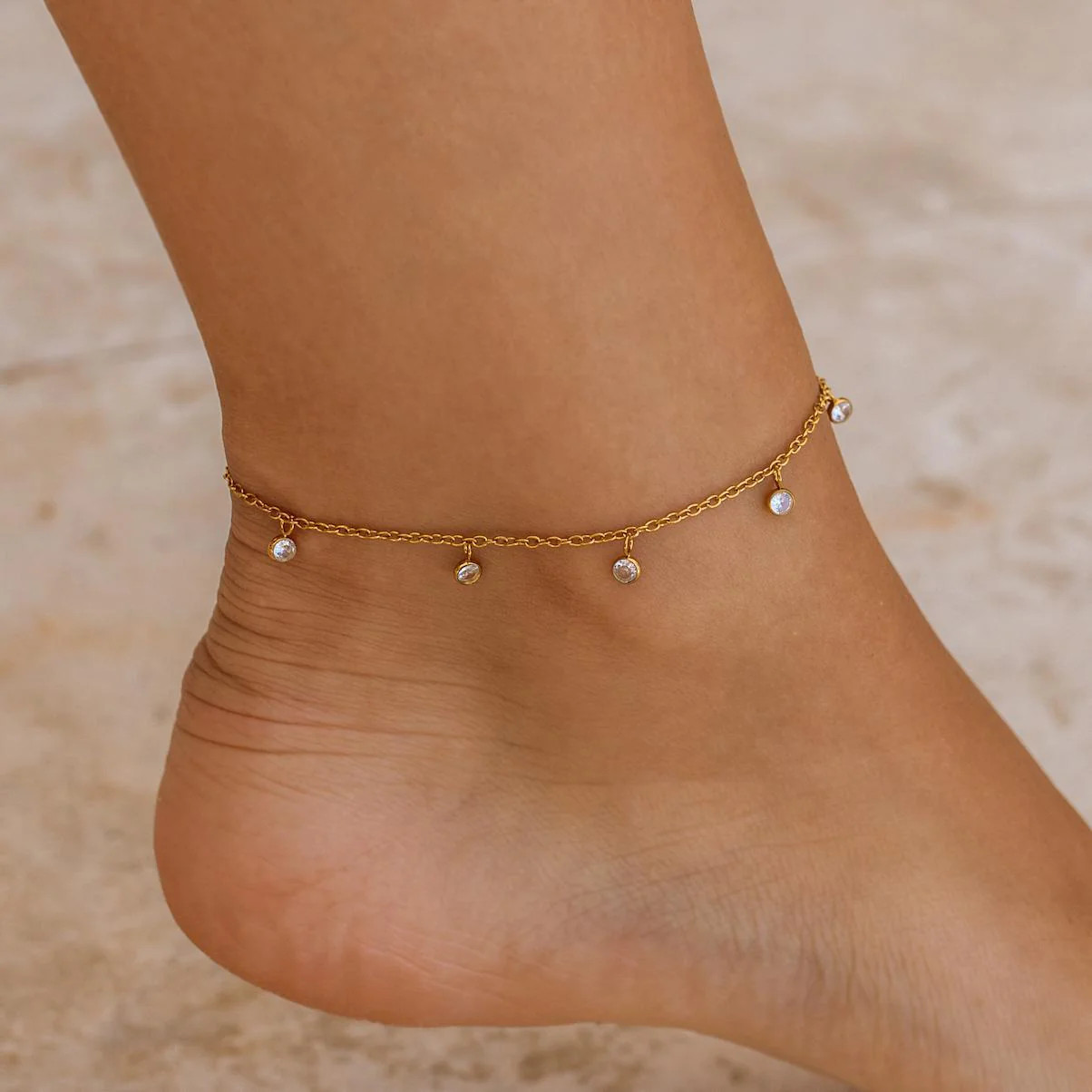 Gemma Anklet | ALCO Jewelry