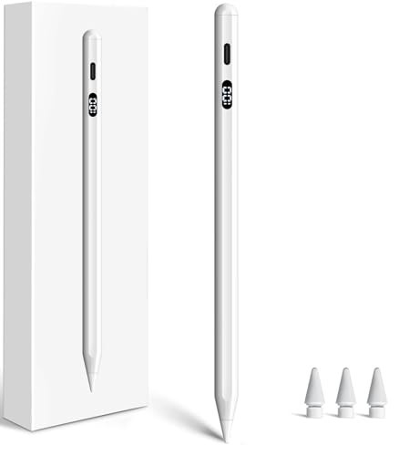 iPencil 2nd Generation, Pencil for iPad with Palm Rejection & Tilt Sensitivity, LED Power Display, Stylus Pen for iPad 6/7/8/9/10, iPad Air 3/4/5, iPad mini 5/6, iPad Pro 11''/12.9''(2018-2023) | Amazon (US)