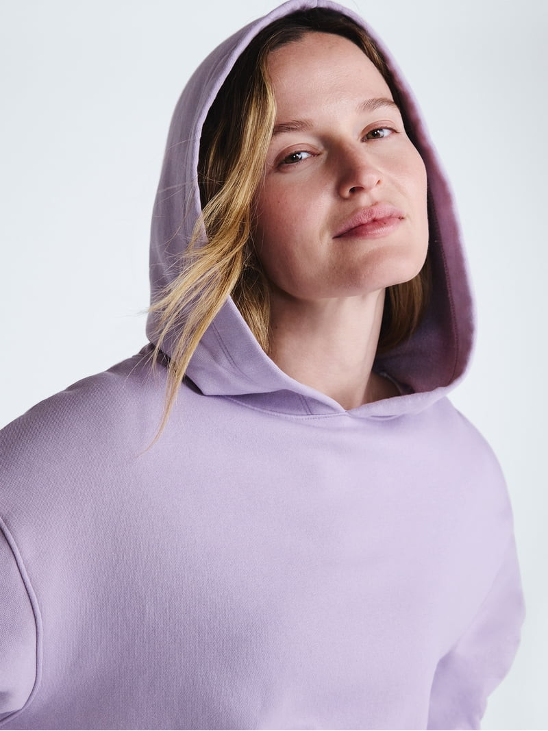 Scoop Women's and Women's Plus Mineral Wash Oversized Hoodie, Sizes XS-4X | Walmart (US)