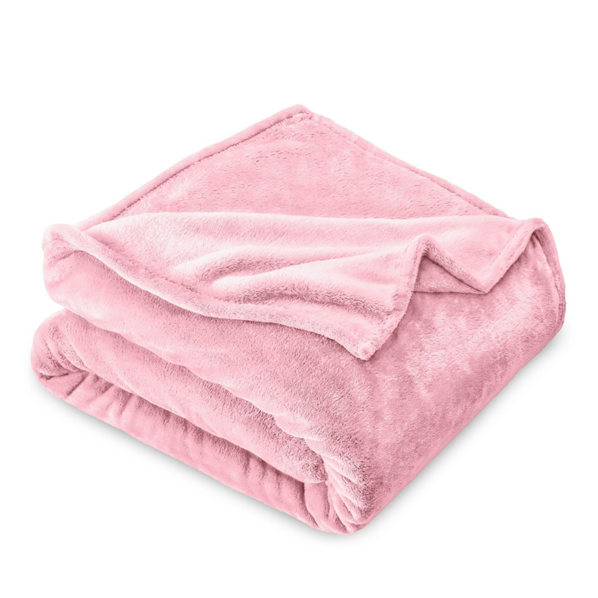 Bare Home Microplush Kids Blanket - Light pink | Macy's