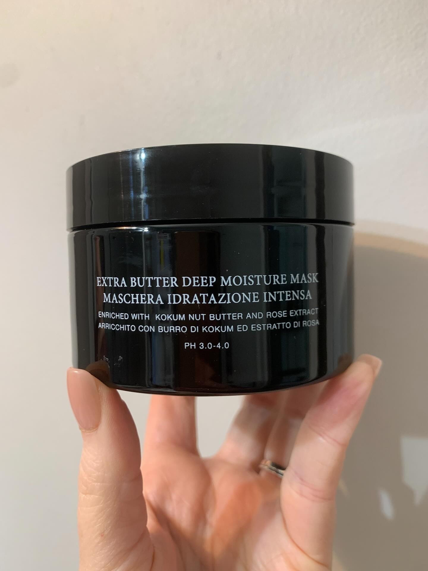 I tried the pH PURE HAIR Extra Butter Deep Moisture Hair Mask and am pretty pleased with the results. I would give it 4/5 stars. I used it as a deep mask after wetting my hair and leaving it on for about an hour. I then showered and did my normal shampoo and conditioner. My hair felt more defined after air drying, and when I heat styled, the finish was smoother and shinier than usual. It has a light floral scent that’s clean and subtle — not overpowering, and it fades down nicely. My hair surprisingly had more volume as well, I wasn’t expecting that. I did not notice much of a difference on frizz though unfortunately. I have found that if I want to reduce frizz, I should use it as the last step, as my conditioner. Then, it really does help reduce frizz. Overall, I’m very pleased, and I think they named it correctly by saying it was a butter, it does have the consistency of a fluffy butter. 
.
@ph_laboratories @saynbeauty @stackinfluence #phlabs #phlabspartner #saynbeauty #italianhaircare #hairgrowth #beauty #beautycommunity #microinfluencer #sample

#LTKU #LTKFindsUnder100 #LTKBeauty