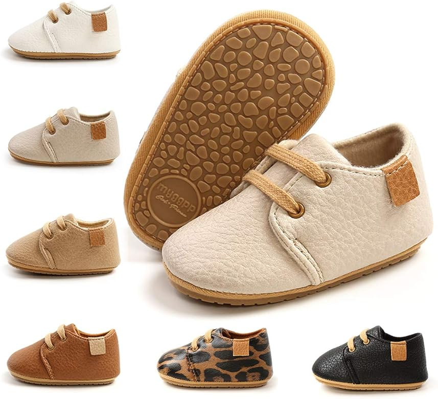 Meckior Baby Booties Newborn Infant Unisex Baby Girls Boys Velvet Rubber Anit-Slip Sole Shoes Tod... | Amazon (US)