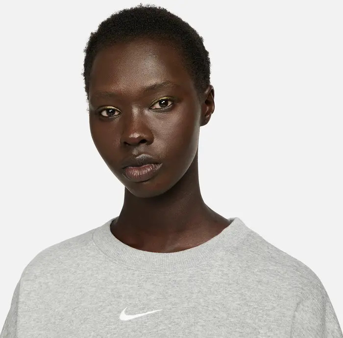 Nike Phoenix Fleece Crewneck Sweatshirt | Nordstrom | Nordstrom