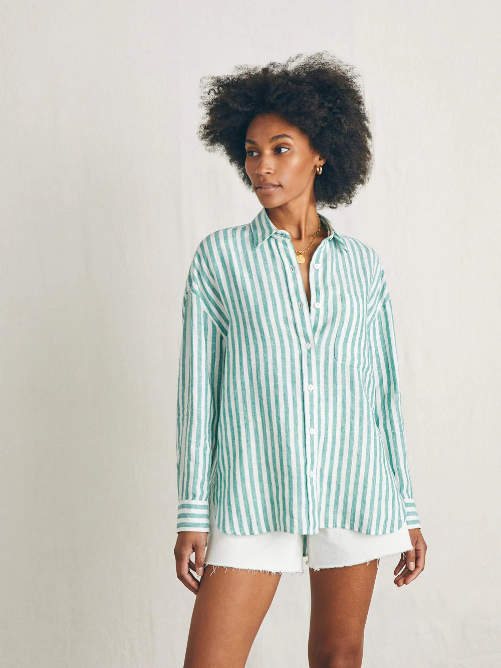 Laguna Linen Relaxed Shirt | Faherty