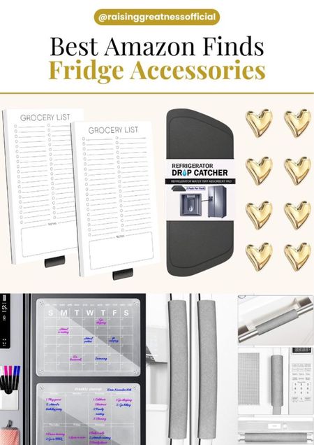 Keep your fridge organized and efficient with these must-have fridge accessories from Amazon! From stackable storage bins to egg holders and refrigerator mats, these finds will help maximize space and keep your groceries fresh. Say goodbye to cluttered shelves and hello to a well-organized fridge! 🍎🥦 #FridgeAccessories #AmazonFinds #KitchenOrganization

#LTKU #LTKhome #LTKsalealert