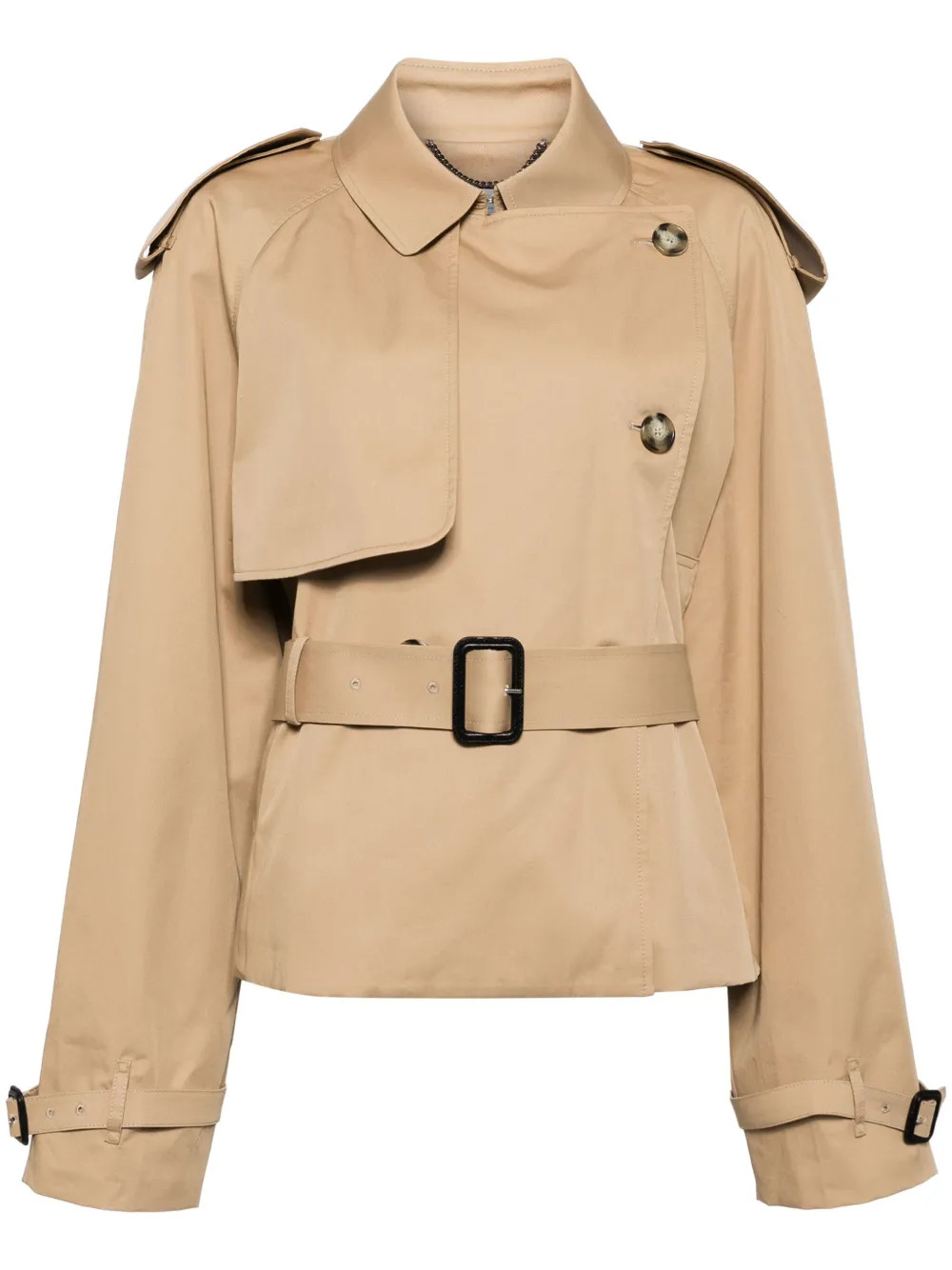 Stella McCartney button-up Military Jacket - Farfetch | Farfetch Global