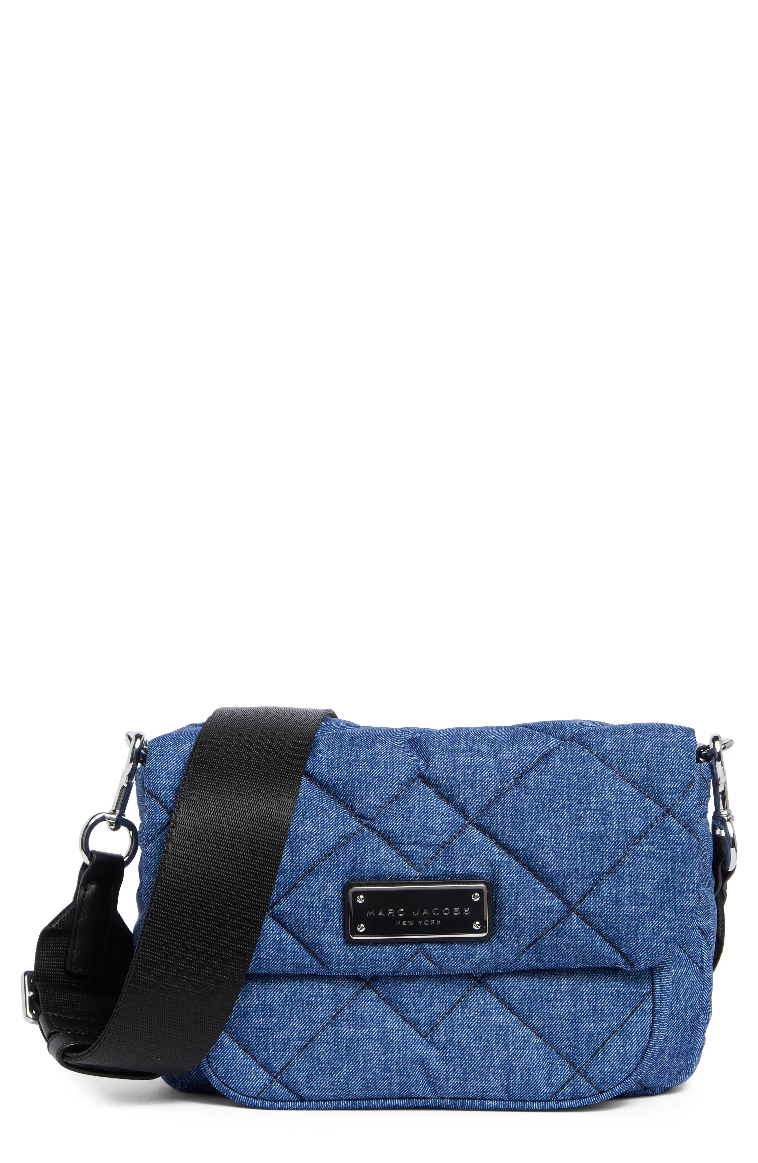 Denim Effect Quilted Crossbody Bag (Women) | Nordstromrack | Nordstrom Rack