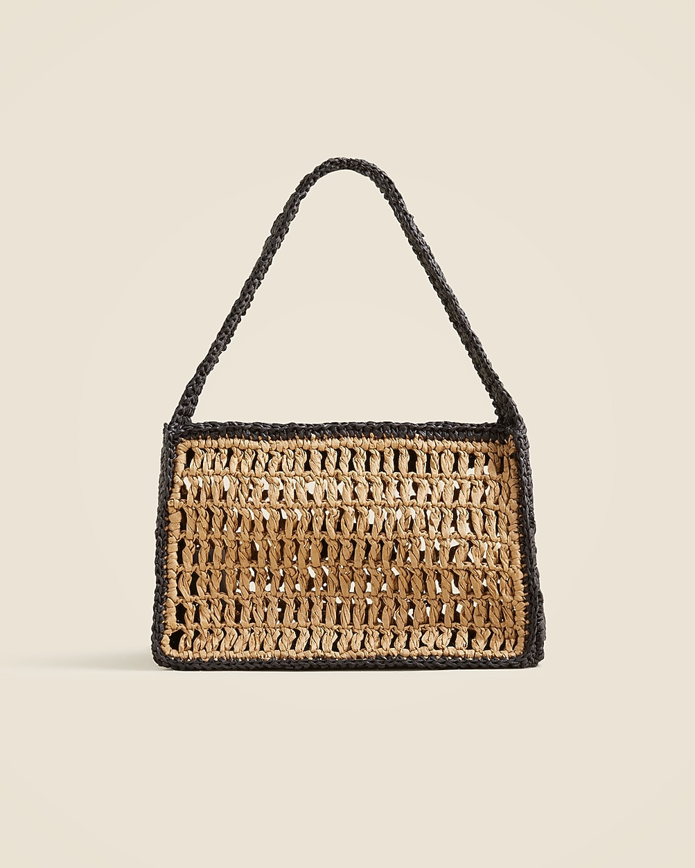 Paros open-weave bag in straw | J. Crew US