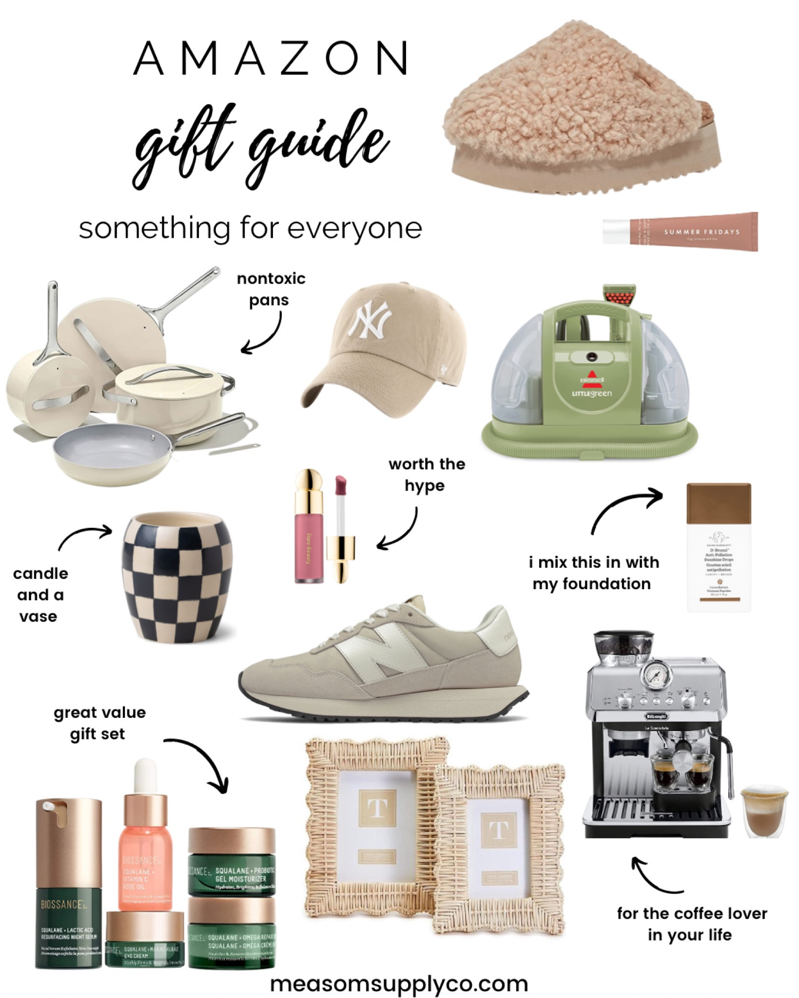 2022 gift guide-  amazon favorites, amazon gift guide, amazon Christmas gift guide, amazon Christmas wishlist, neutral style,  gift ideas ,Christmas gift ideas, holiday inspiration, Christmas inspiration, preppy, classic, traditional, home decor #LTKunder100 

#LTKSeasonal #LTKHoliday