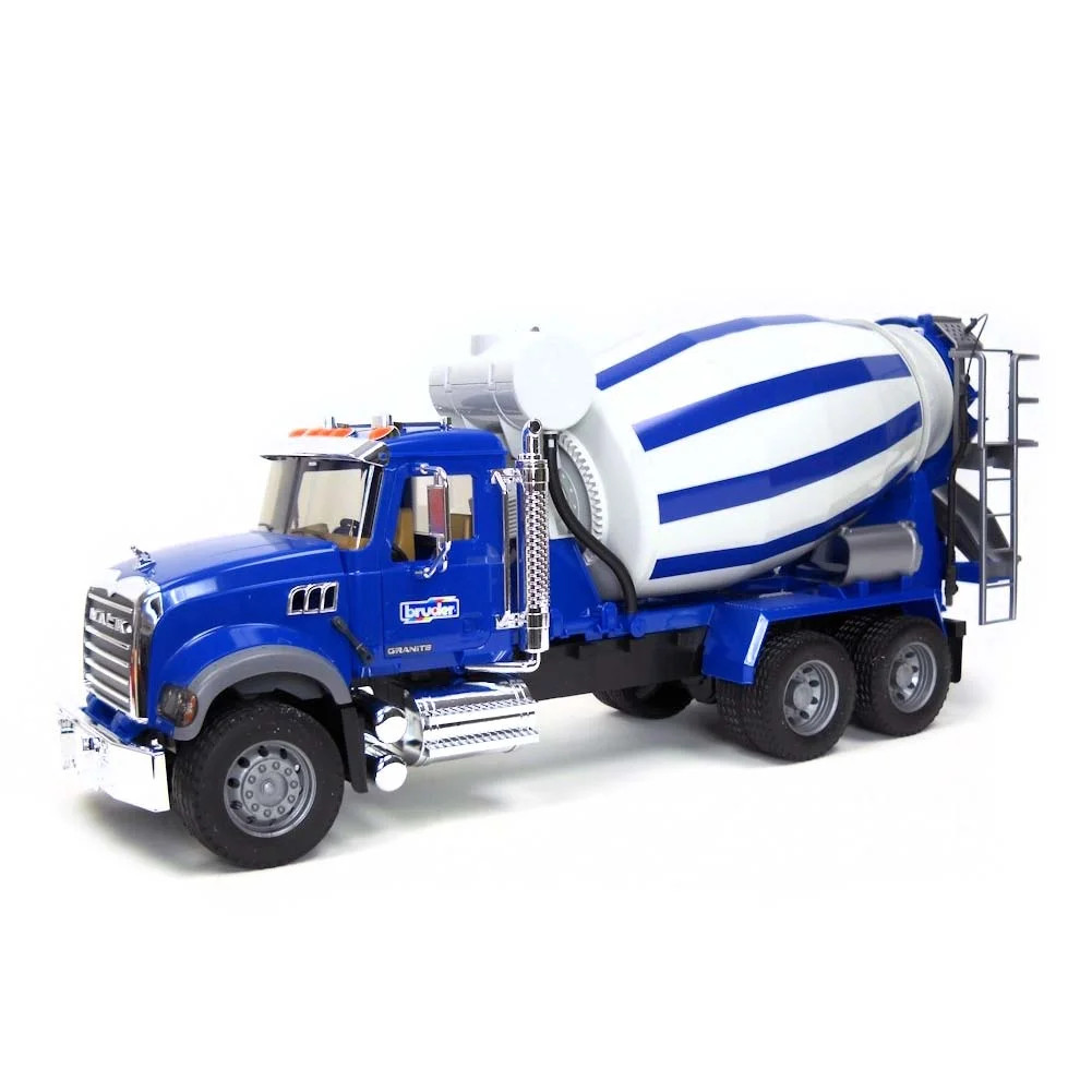 Bruder 1/16 MACK Granite Cement Mixer 02814 | Walmart (US)
