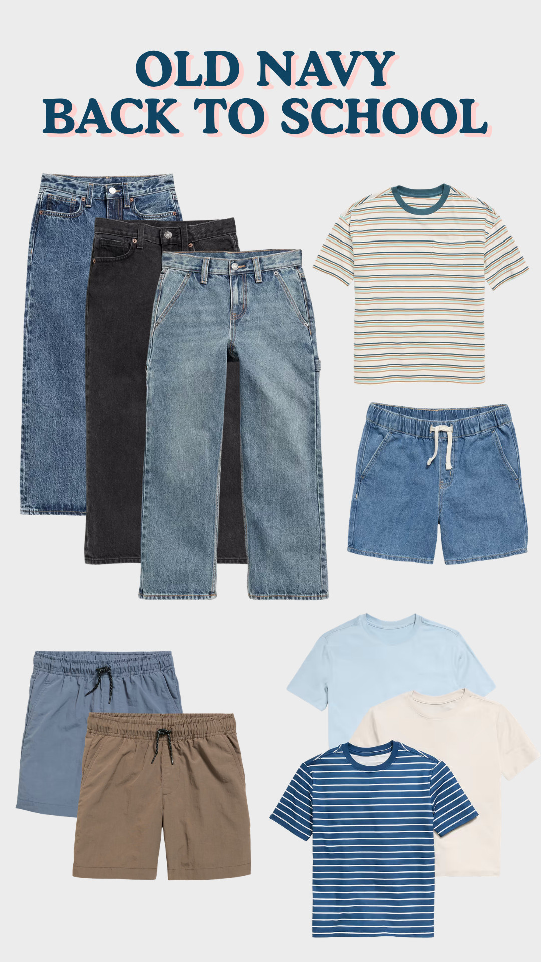 If your boys need a back-to-school refresh, start here. These are the pieces they'll actually wear on repeat.

#OldNavy #OldNavyStyle #OldNavyKids #BackToSchool #BackToSchoolStyle #SchoolStyle #BoysFashion #KidsStyle #MomLife #SchoolShopping #FallStyle #AffordableStyle #EverydayStyle #BudgetFriendly #KidsClothes #MomFinds #LTKKids #LTKFamily #LTKStyle #LTKBackToSchool #FallWardrobe #MomApproved #BoyMom #ClassicStyle #BackToSchoolShopping 

 #LTKdayinmylife #LTKootd #LTKKids