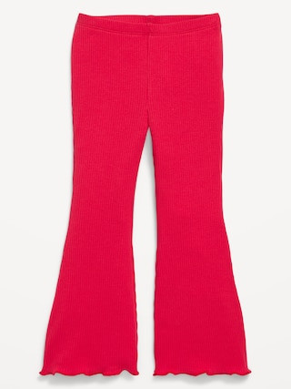 Ribbed Flare-Leg Leggings for Toddler Girls | Old Navy | Old Navy (US)