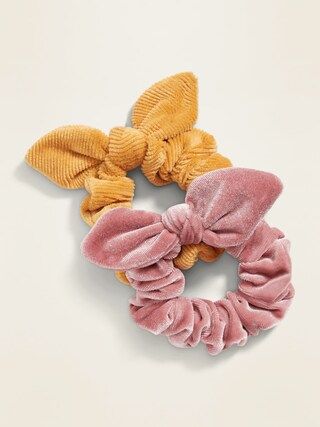 Bow-Tie Scrunchies 2-Pack for Girls | Old Navy (US)