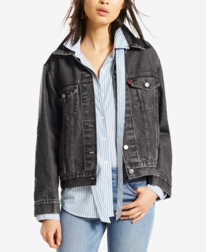 Levi's Ex-Boyfriend Cotton Denim Trucker Jacket | Macys (US)