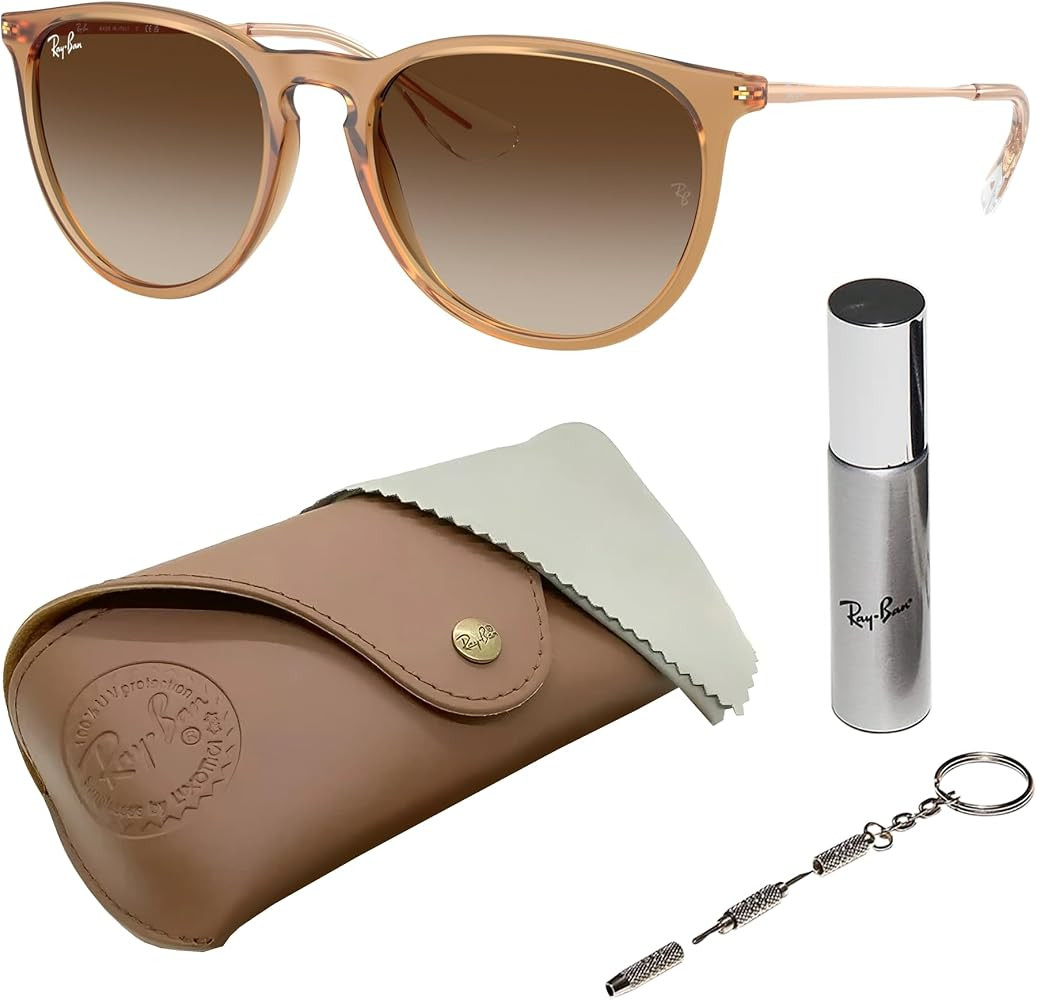 Ray-Ban RB4171 ERIKA CLASSIC Phantos Shaped Sunglasses for Men & Women with Official RAYBAN Eyewe... | Amazon (US)