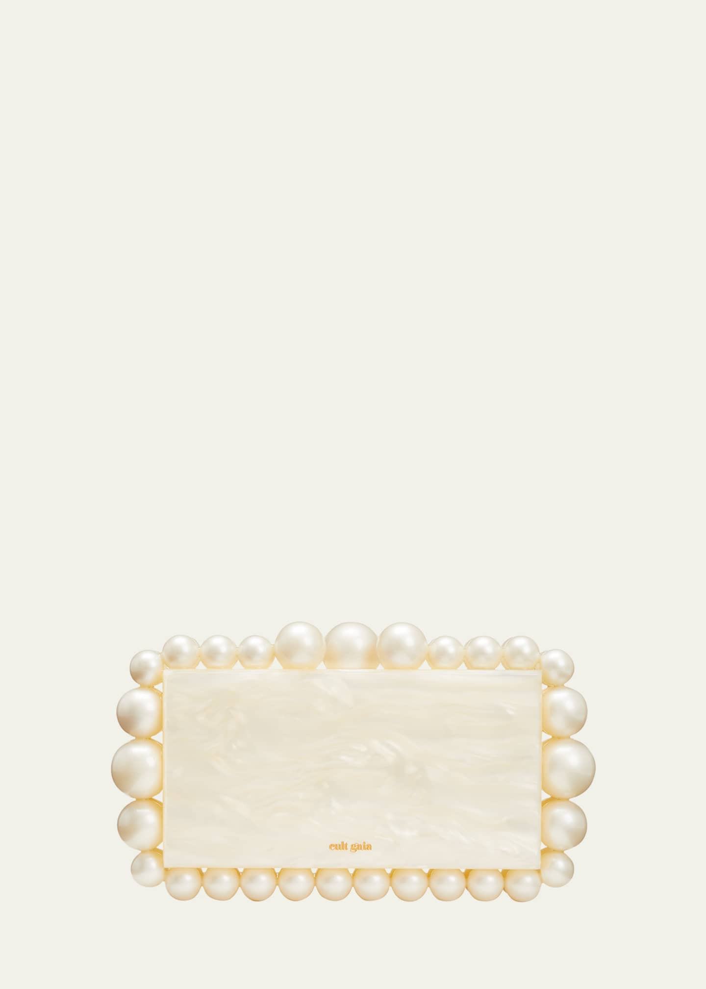 Cult Gaia Eos Pearly Acrylic Clutch Bag | Bergdorf Goodman