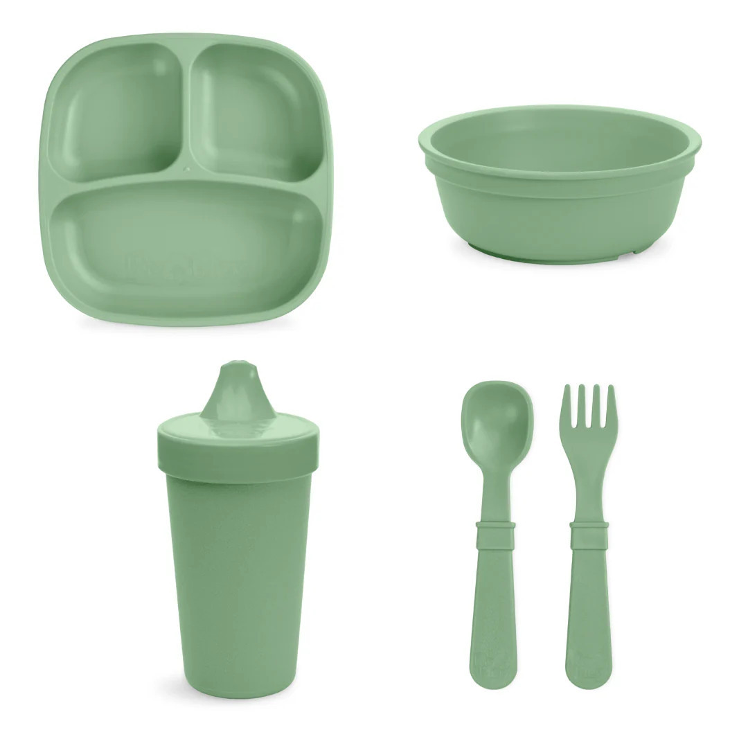 Toddler Dining Set - Sage | Re-Play