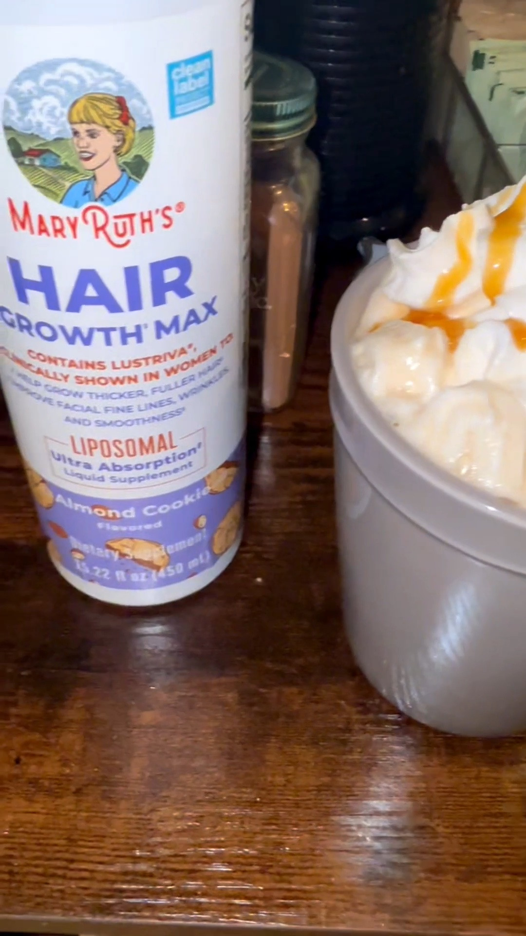 My new morning routine just got an upgrade! ☕✨ I’ve been adding MaryRuth’s Hair Growth Max Liposomal to my French vanilla latte, and it’s such an easy way to make my daily wellness routine a habit.

Packed with Lustriva®, 10,000 mcg Biotin, and Pumpkin Seed Oil, this liposomal formula is designed to support healthy hair, skin, and nails as part of your everyday routine. I love that I can simply mix it into my favorite coffee and enjoy it with breakfast.

If you’re looking for a convenient hair growth supplement, biotin supplement, or hair, skin, and nails vitamin, this one is definitely worth checking out. Consistency is key, and making it part of my morning latte helps me remember to take it every day!

Have you tried adding your wellness supplements to your morning coffee? ☕💛

#MaryRuths #HairGrowth #HealthyHair #HairCare #HairGrowthJourney

#LTKdayinmylife #LTKmorningroutine #LTKBeauty