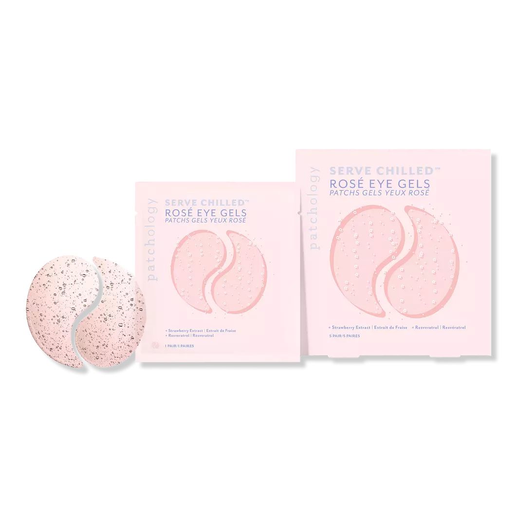 Serve Chilled Rosé Hydrating Eye Gels | Ulta