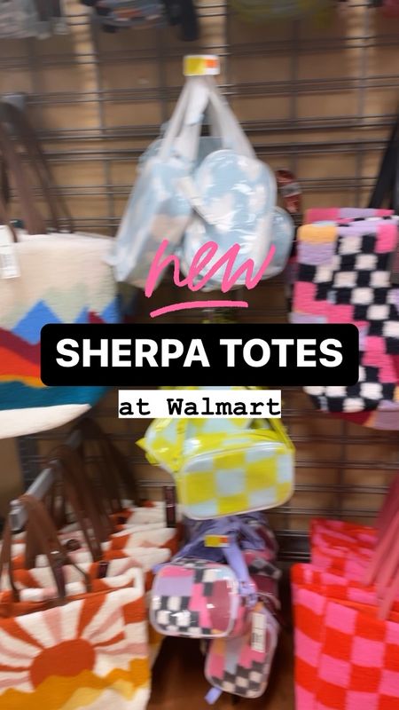 New Sherpa Totes and Backpacks | Walmart 

#LTKSeasonal #LTKHoliday #LTKunder100