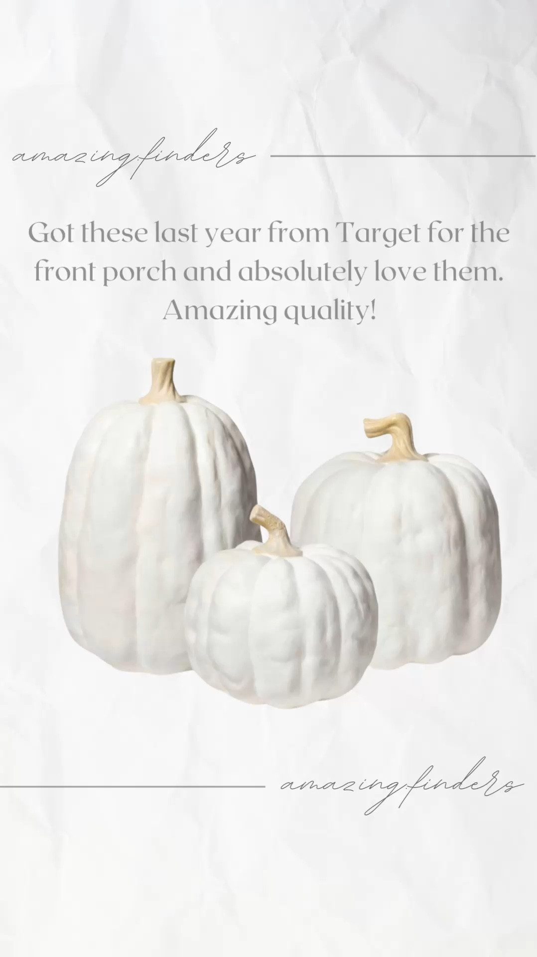 target pumpkins
target decor
target home 

#LTKHome #LTKFindsUnder50 #LTKSeasonal