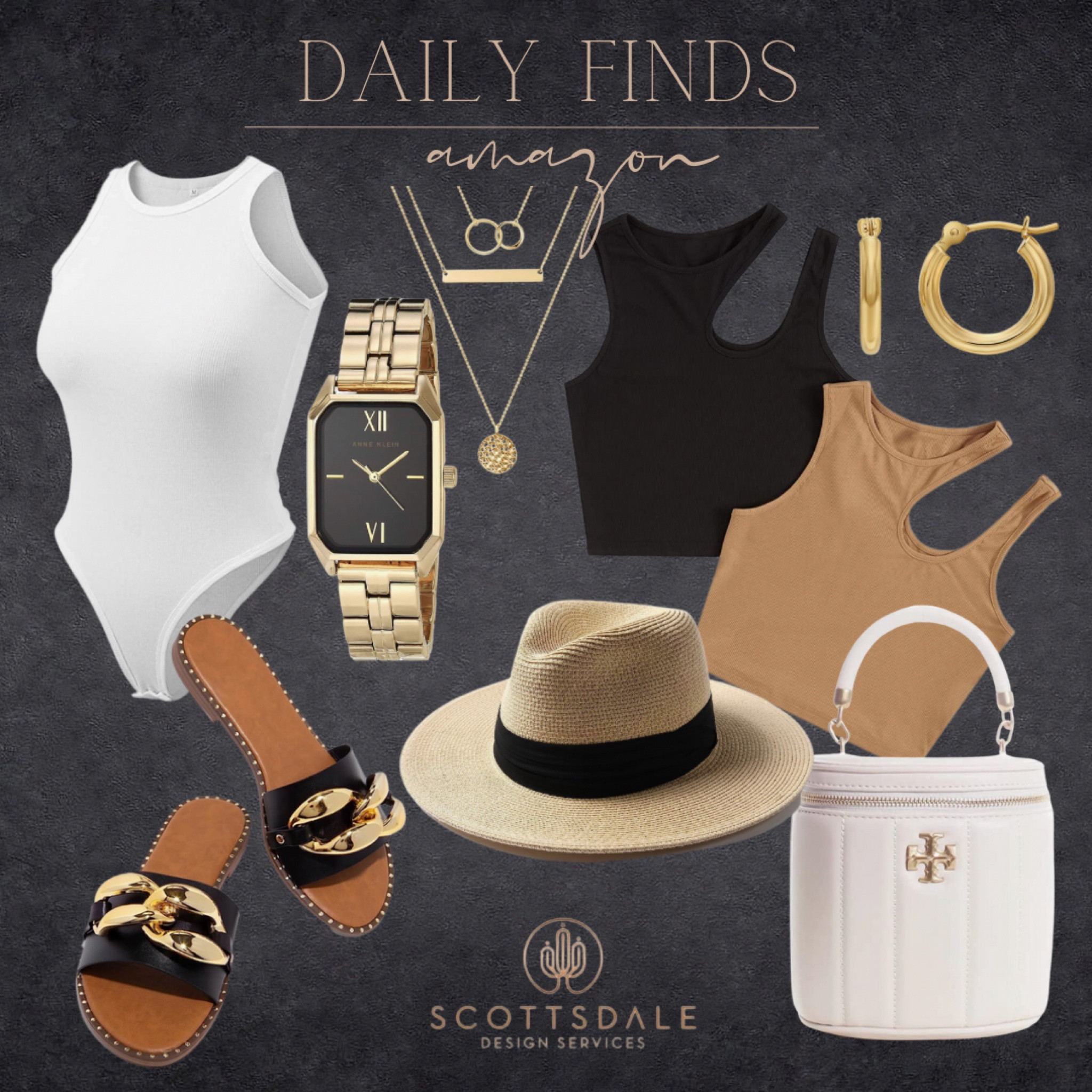 Summer fashion essentials for her🤍

Crop top, tank top, women’s fashion, tory burch, sandals, panama hat, beach hat, bodysuit, women’s watch, gold hoop earrings, layered necklace

#LTKshoecrush #LTKFind #LTKunder50