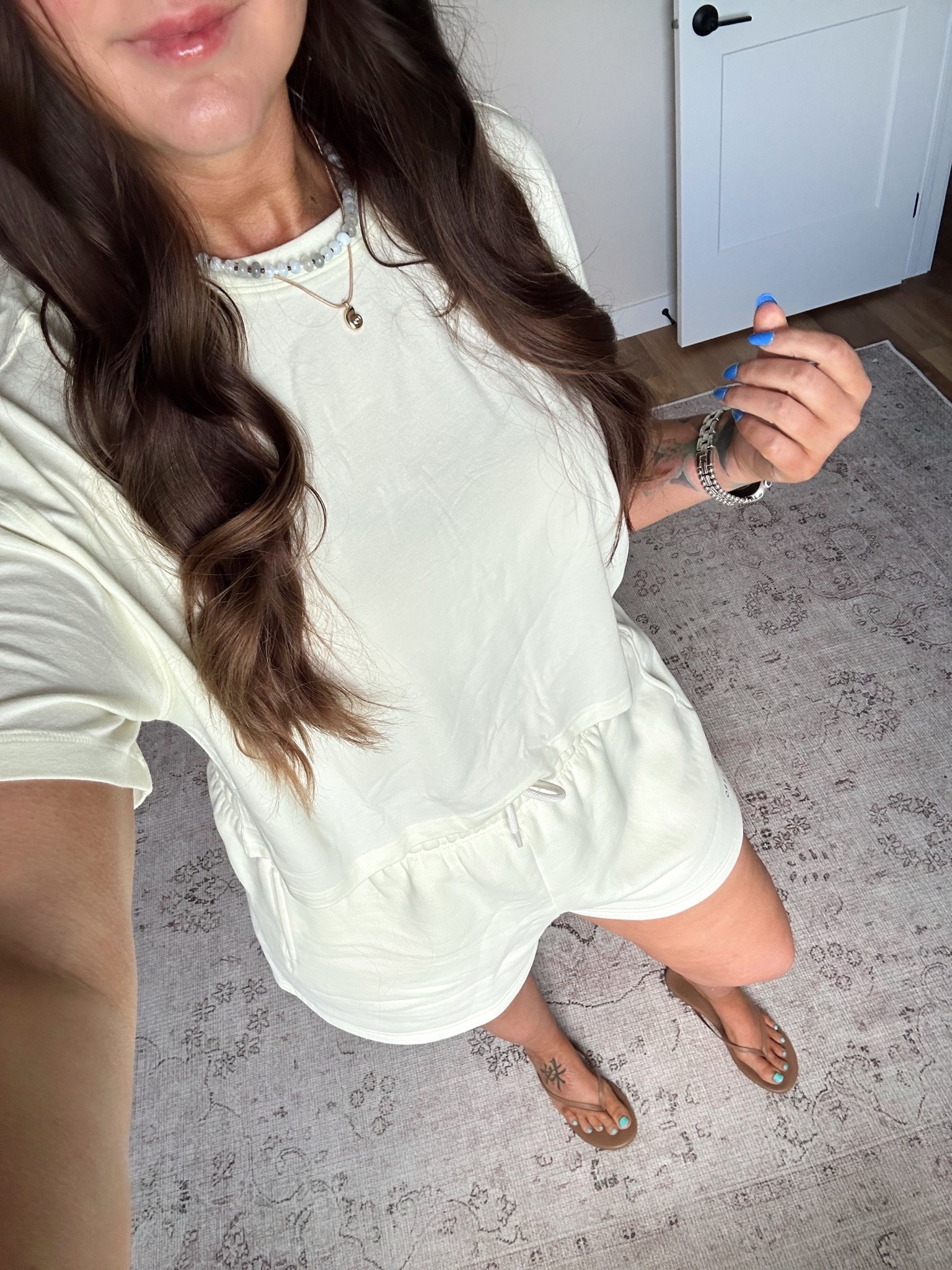 Comfy aerie set - wearing large in both! 

Matching sets for summer
Travel outfits
Aerie real
summer outfits

#LTKootd #LTKMidsize #LTKSaleAlert