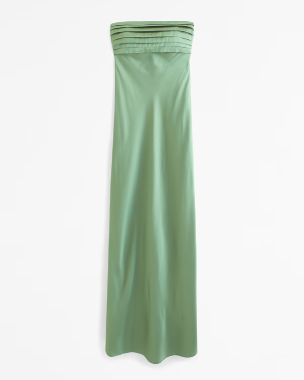 Women's The A&F Emerson Strapless Slim Maxi Dress | Women's The A&F Wedding Shop | Abercrombie.co... | Abercrombie & Fitch (US)
