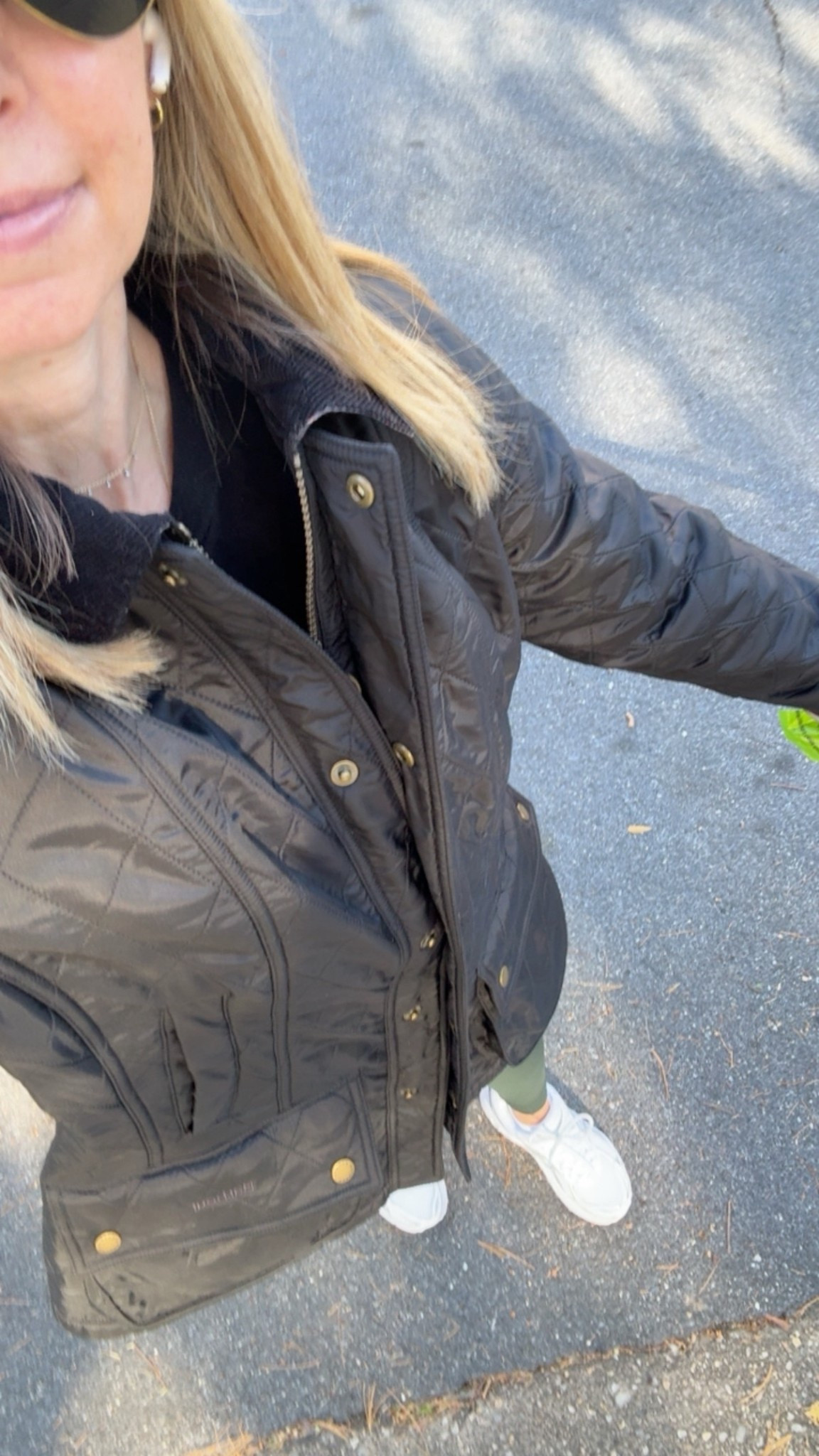 The Barbour coat I kept after my big try on is this black one that’s warmer with the trim. I sized up to an 8 so I could wear some thicker layers underneath. It is quilted and not waxed. Ifs not sale but eligible for $25 promo. And is still a option in general or as a gift for its versatility


#LTKOver40 #LTKGiftGuide #LTKmomlife