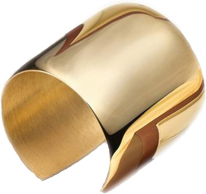 Women's Wide Cuff Bracelet Bangle Fashion Jewelry Gold/Rose Gold/White Silver | Amazon (US)