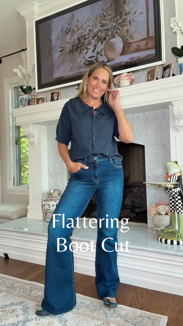 These Social Threads jeans are a total game changer. The Risen High Rise Clean Pajama Flare Jeans are soft, comfortable, and the perfect pair of fall denim to wear with sweaters, blouses, and everyday tops. The best part is they’re under $100, making them such a good affordable jean find for fall outfits.

#LTKSeasonal #LTKOver40 #LTKMidsize