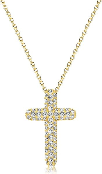 Baptism Cross Necklace for Women,First Communion Cross Necklaces Jewelry Gifts for Women | Amazon (US)