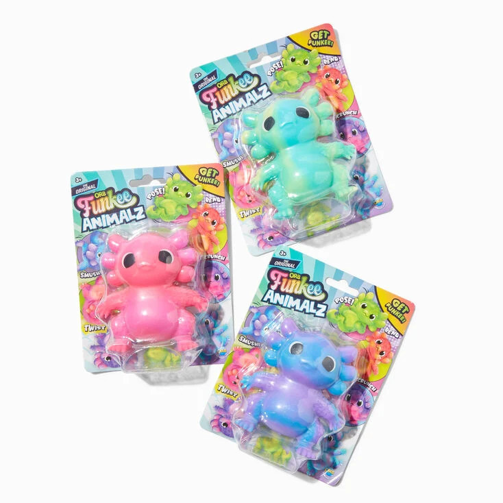 Funkee Animalz Axolotl Blind Bag - Styles Vary | Claire's (UK)