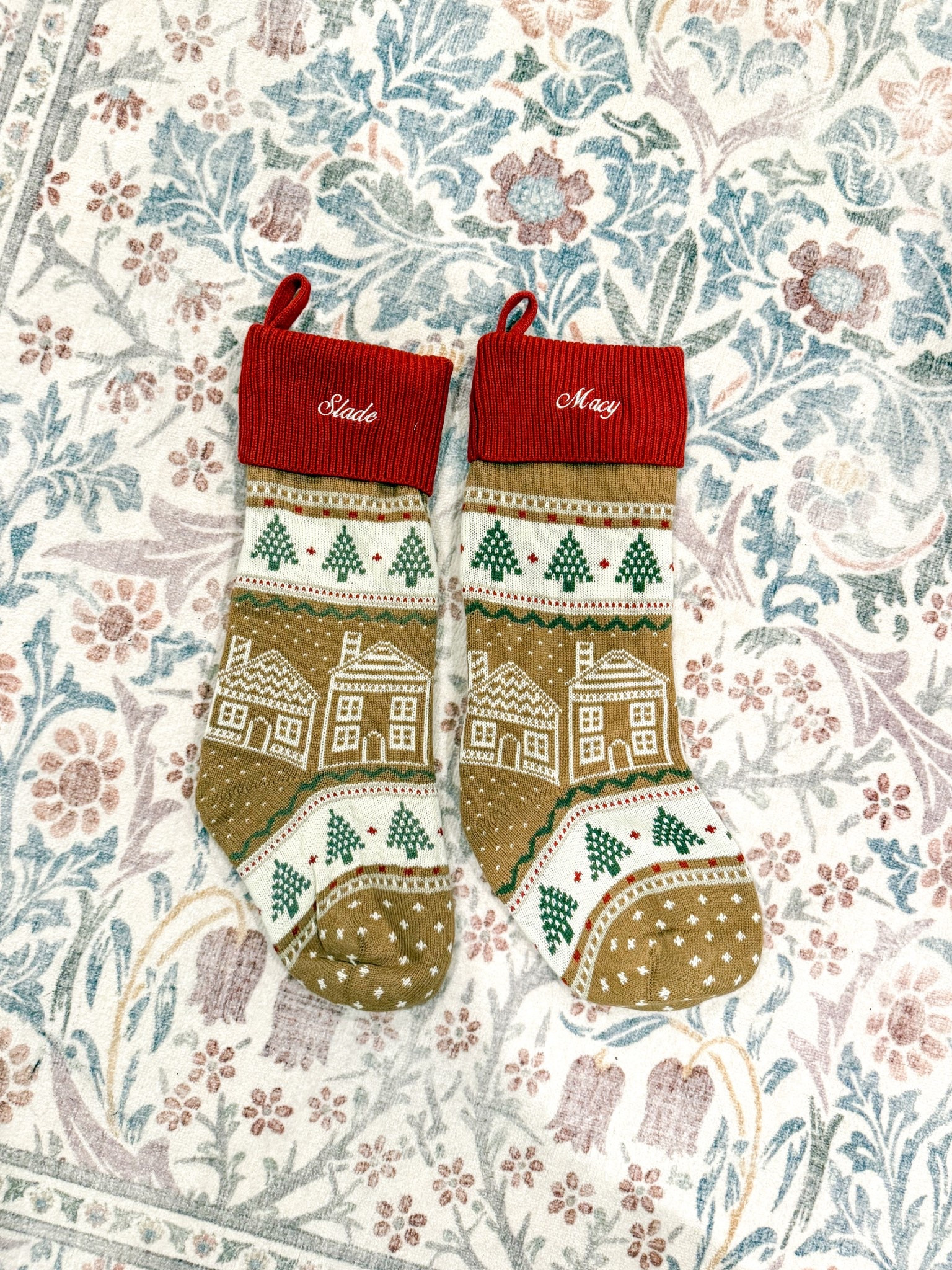 Our Christmas stockings for our first married Christmas!

#LTKCyberWeek #LTKHoliday #LTKHome