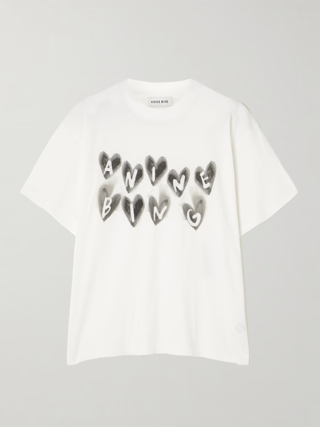 Printed cotton-jersey T-shirt | NET-A-PORTER (US)